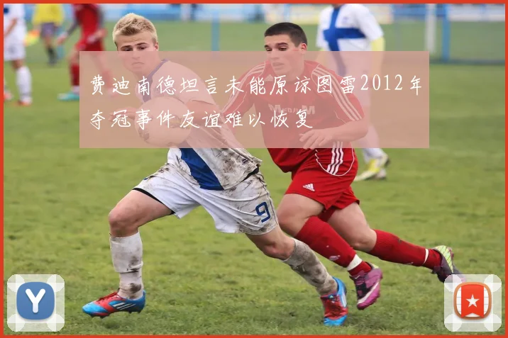 费迪南德坦言未能原谅图雷2012年夺冠事件友谊难以恢复