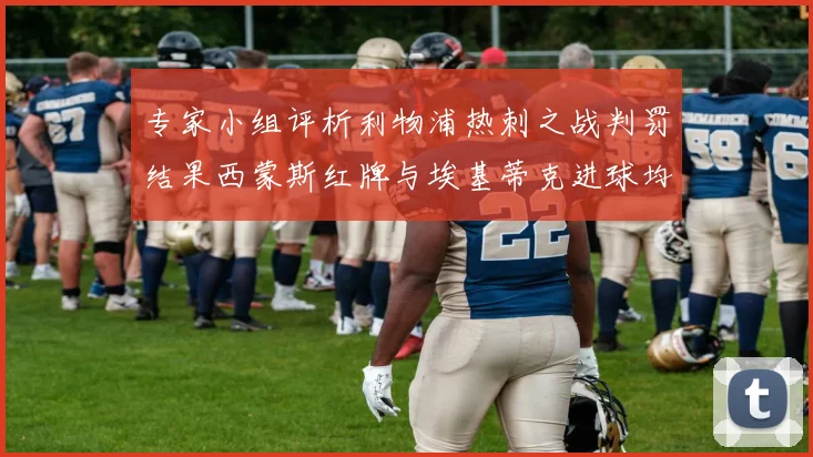 专家小组评析利物浦热刺之战判罚结果西蒙斯红牌与埃基蒂克进球均属合理